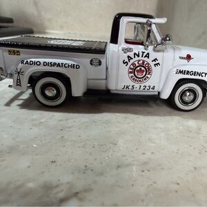 Santa Fe Emergency Toy Truck - Black and White